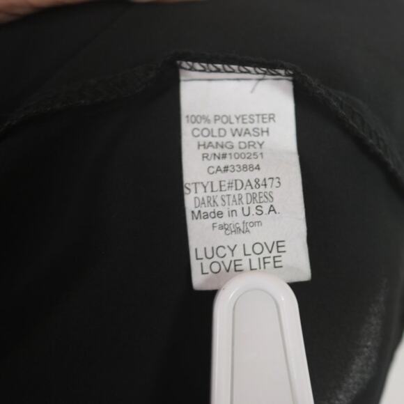 Lucy Love Dark Star Black and White Dress Small - Picture 9 of 9